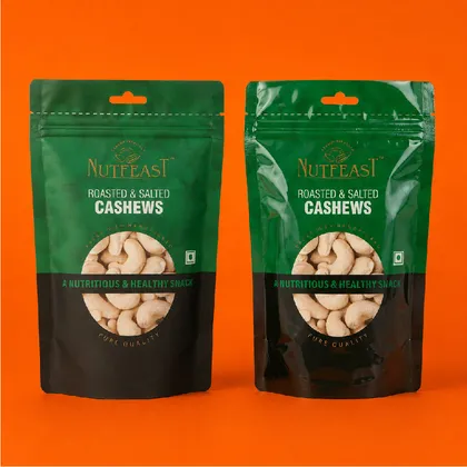 Matte & Gloss Zipper Pouches — a finished pouch built on a CEE CEE zipper profile.