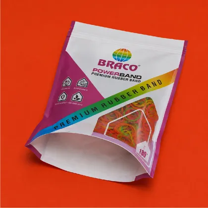 Zipper Bottom Open Pouches — a finished pouch built on a CEE CEE zipper profile.