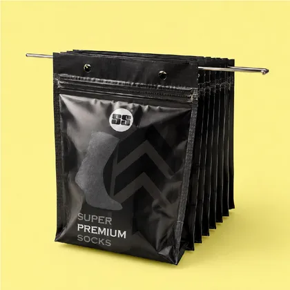 Zipper Wicketed Pouches — a finished pouch built on a CEE CEE zipper profile.